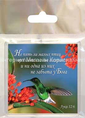 Магнит СА "Не пять ли малых птиц продаются за два ассария?" купить в  Христианский магазин КориснаКнига